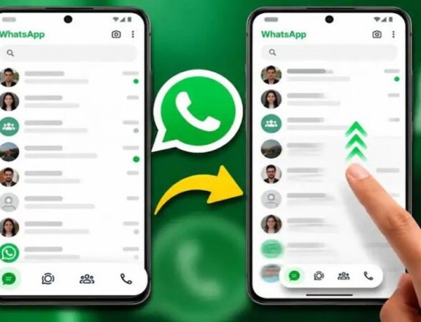 WhatsApp में दिखेगा नया बदलाव! स्क्रॉल करते ही सिकुड़ेगा नेविगेशन बार, चैट्स के लिए मिलेगी ज्यादा जगह
