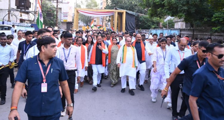 पुरन्दर मिश्रा की नशामुक्ति मुहिम में मुख्यमंत्री साय ने बढ़ाया कदम, जन-जन तक पहुंचा नशे के खिलाफ संदेश