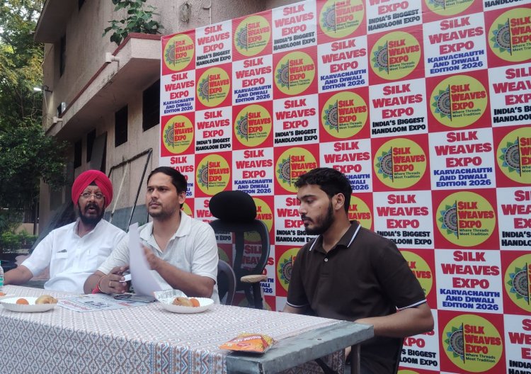 रायपुर में भारत के सबसे बड़े सिल्क एक्सपो ‘सिल्क वीव्स एक्सपो’ का भव्य शुभारंभ