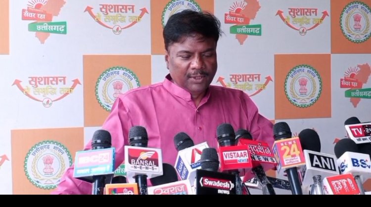 स्मृति ईरानी के छत्तीसगढ़ दौरे पर केदार कश्यप का पलटवार, कांग्रेस पर साधा निशाना