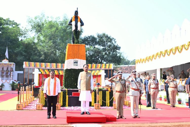 वीर जवानों के अदम्य साहस और सर्वाेच्च बलिदान से छत्तीसगढ़ में शांति और सुरक्षा का नया अध्याय: मुख्यमंत्री विष्णु देव साय