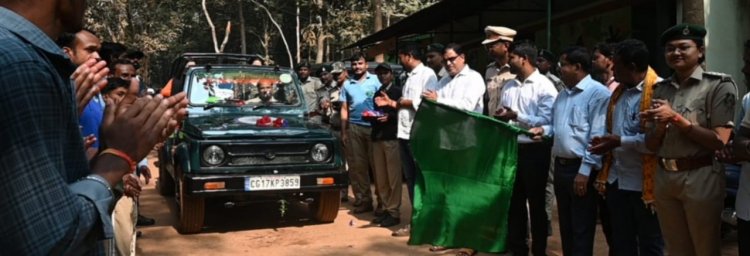  कांगेर घाटी राष्ट्रीय उद्यान में 12 दिन पहले शुरू हुआ सफारी सत्र